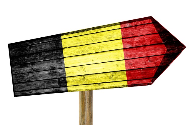 Belgien Schild